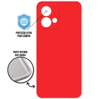 Capa Motorola Moto Edge 40 Neo - Cover Protector Vermelha